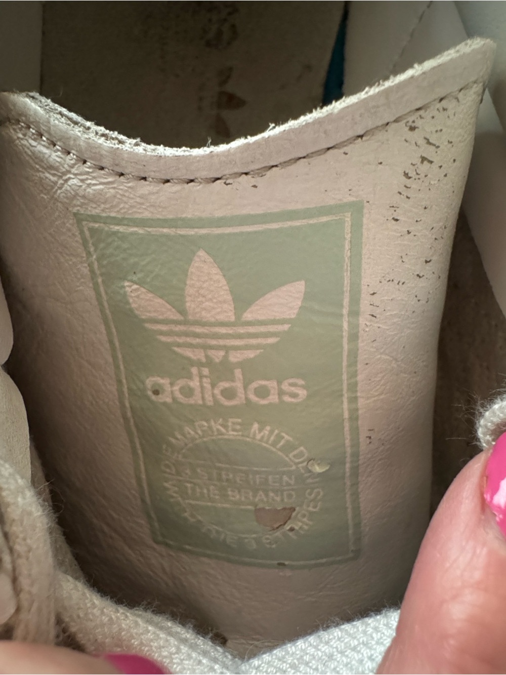 adidas Samba OG Collegiate Green Stripes and Gum Sole. Size 14 - Picture 10 of 10